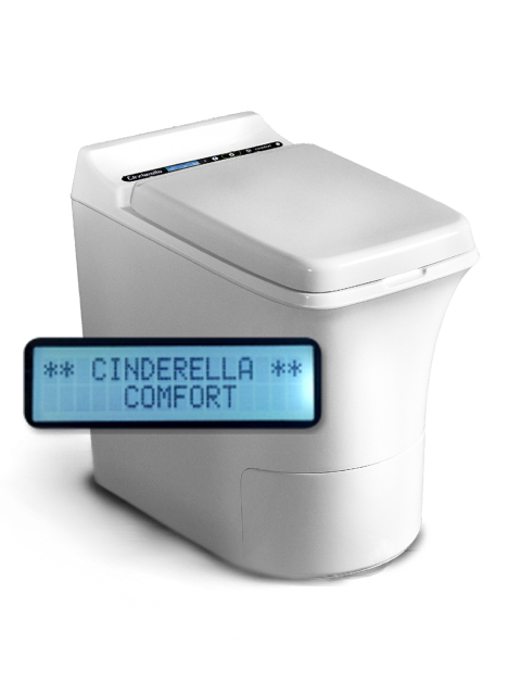 Cinderella Comfort förbränningstoalett